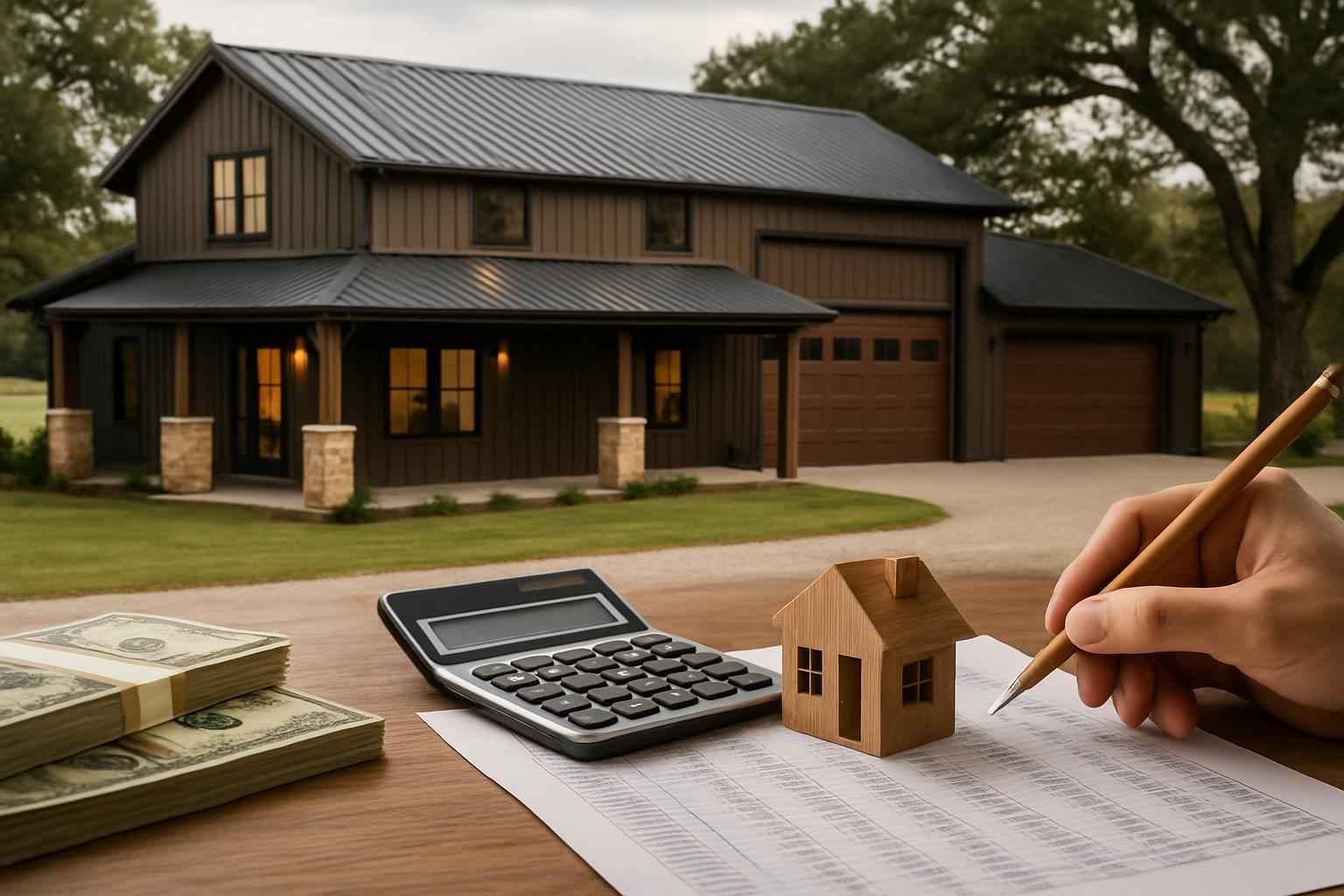 Barndominium Cost Estimate in Pipe Creek TX