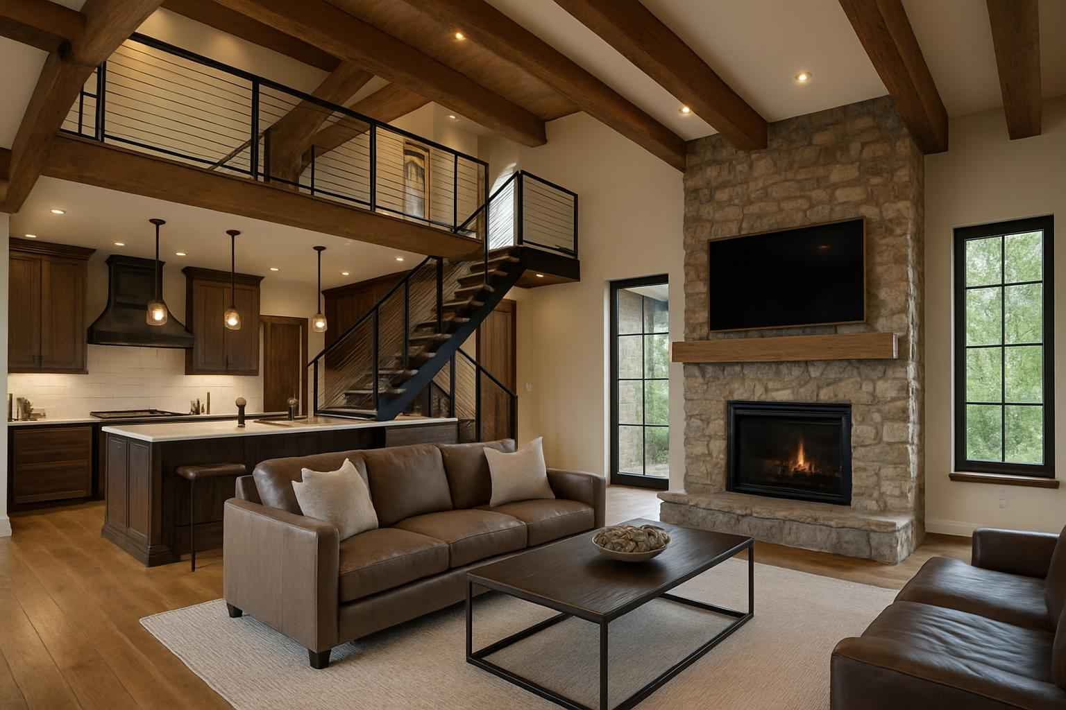 Barndominium Interior Build Out in Cottonwood Shores TX