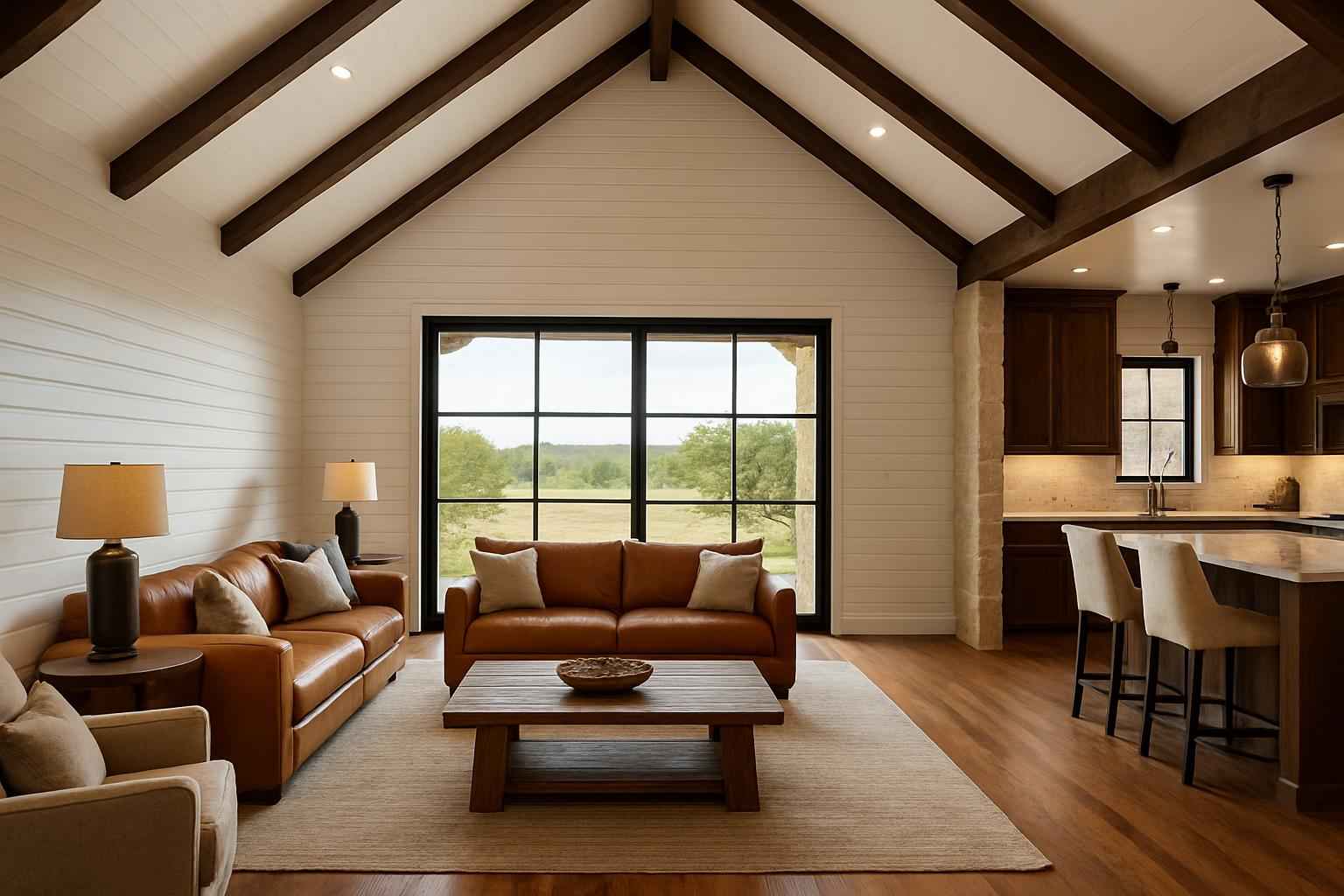 Barndominium Interior Build Out in Marble Falls TX