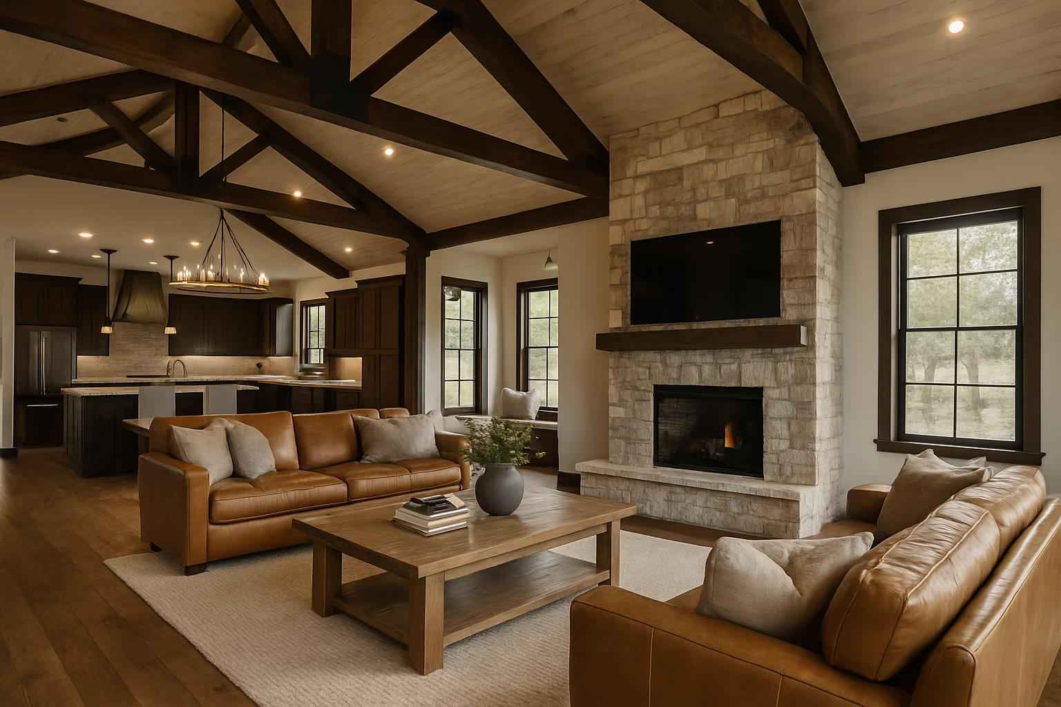 Barndominium Interior Build Out in Medina TX