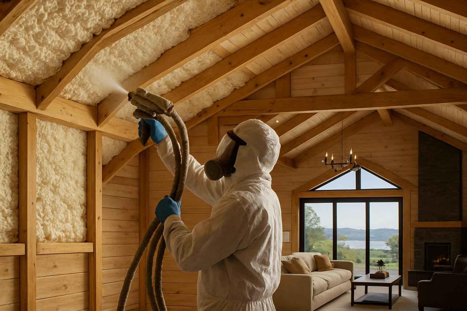 Barndominium Spray Foam Service in Horseshoe Bay TX