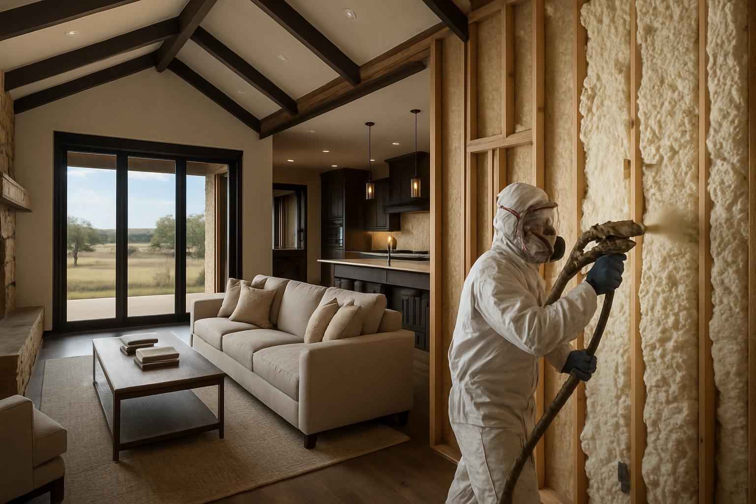 Barndominium Spray Foam Service in Medina TX