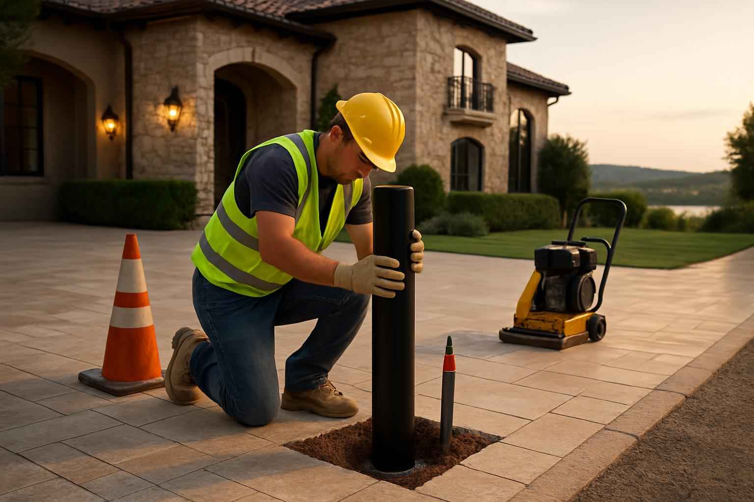 Bollard Installation Service in Horseshoe Bay TX