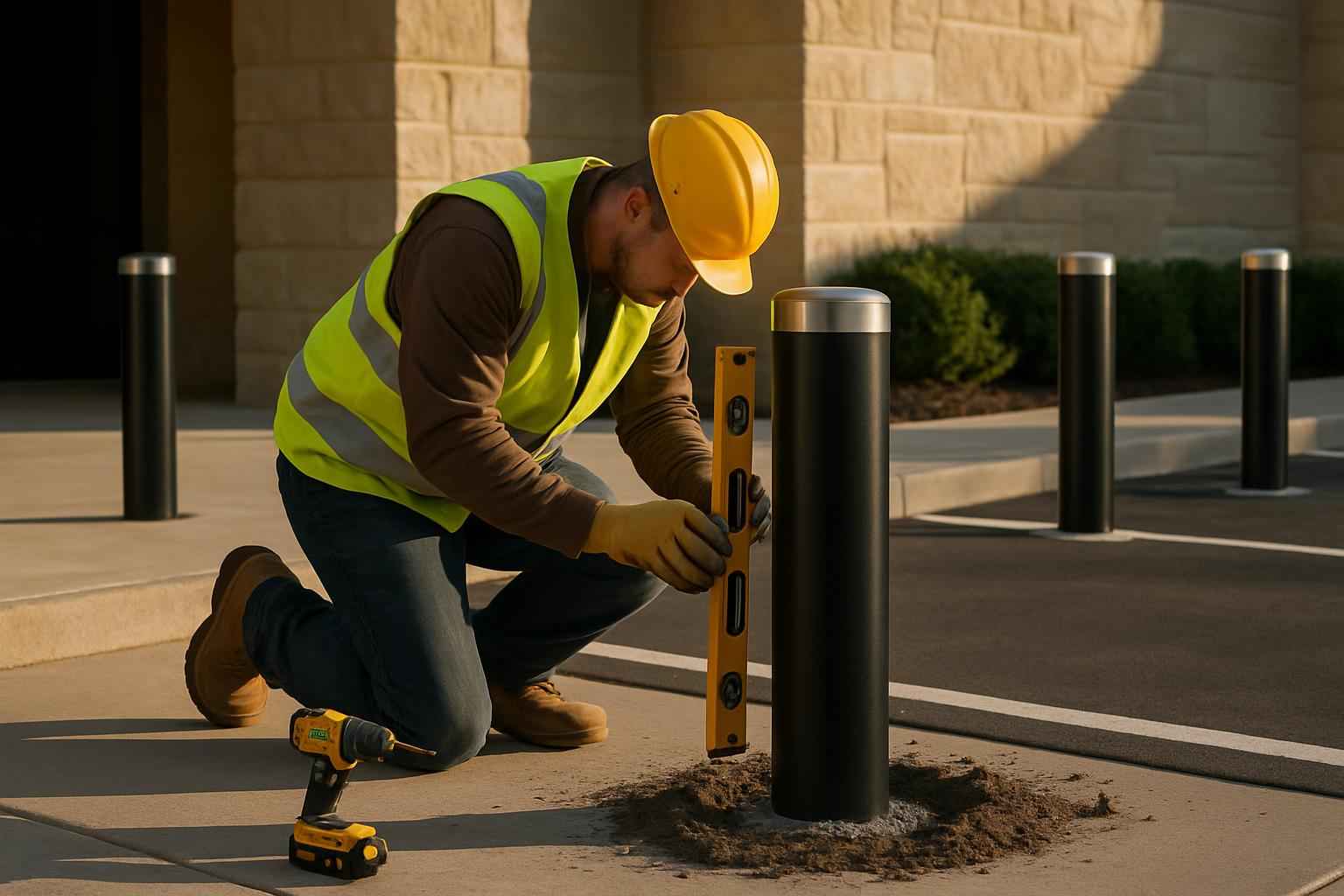 Bollard Installation Service in Pontotoc TX