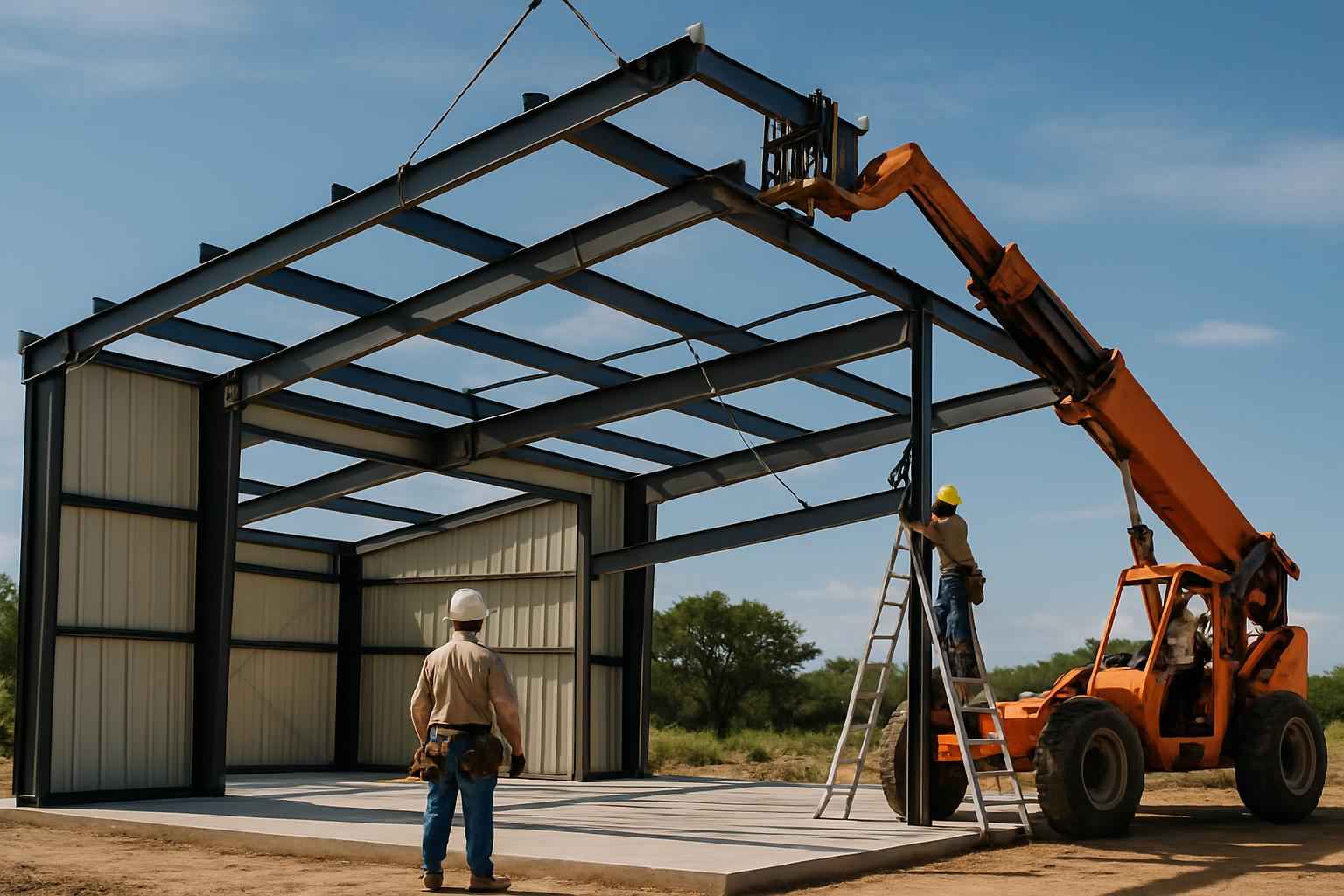 Bolt Up Building Erection in Cottonwood Shores TX