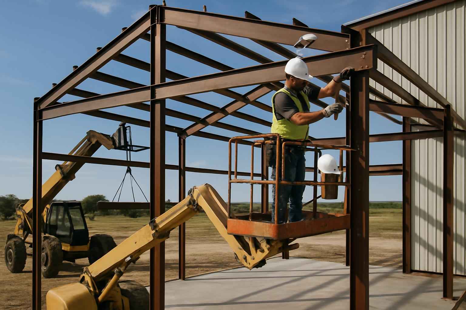 Bolt Up Building Erection in Mason TX