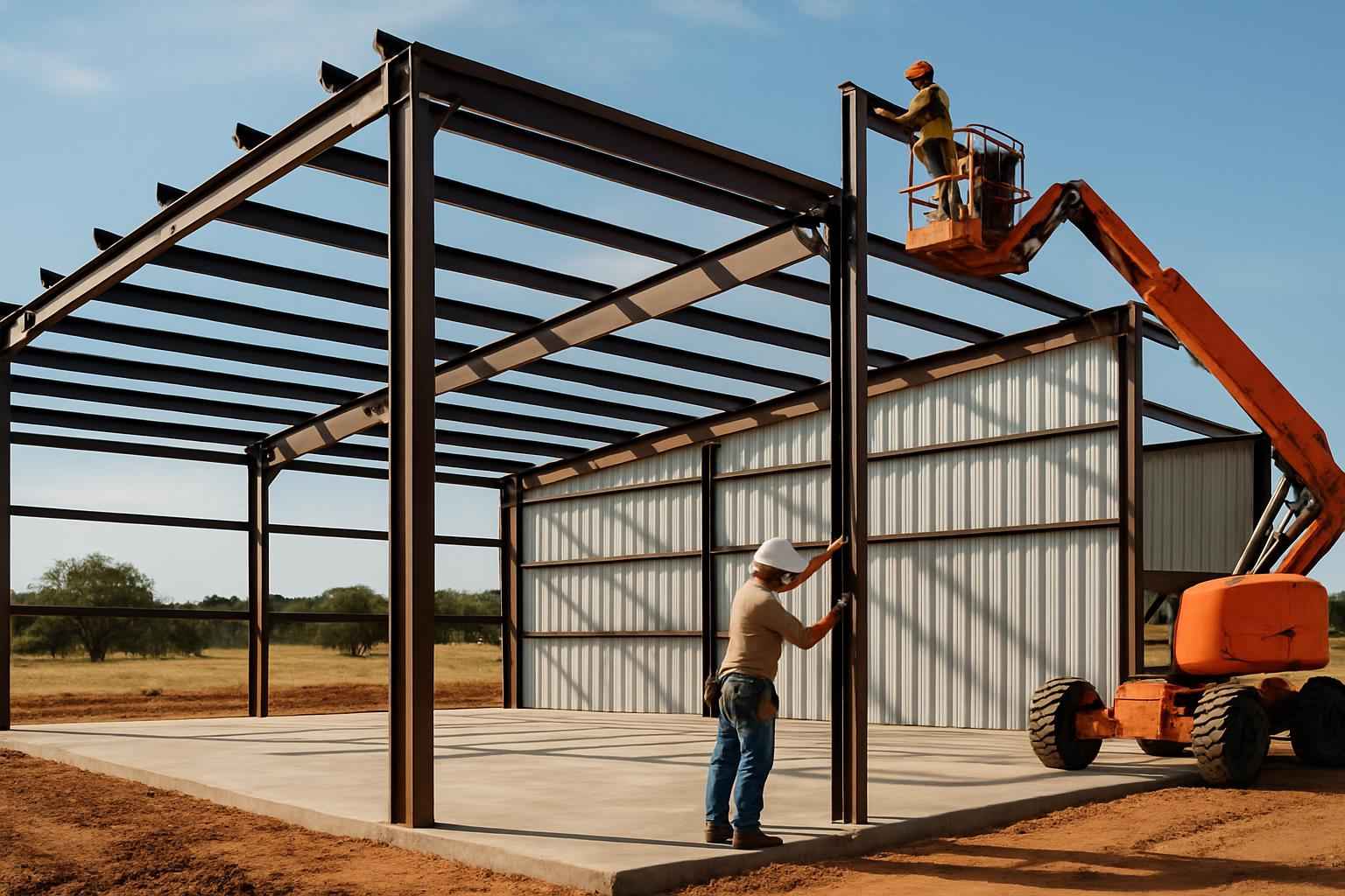 Bolt Up Building Erection in Pontotoc TX