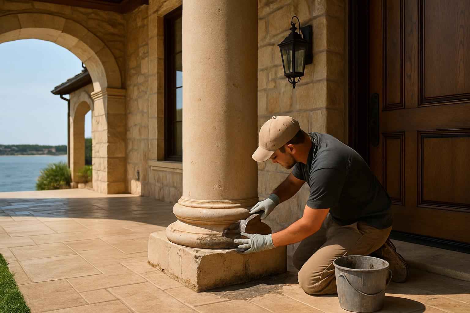 Column Base Repair Service in Horseshoe Bay TX
