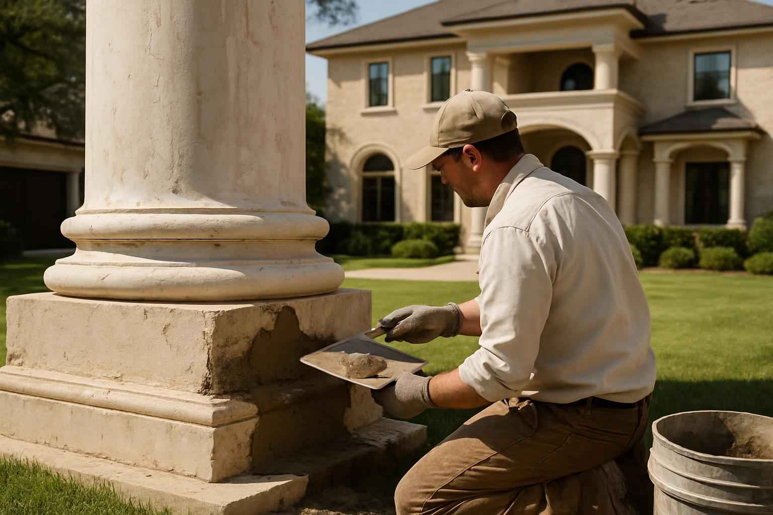 Column Base Repair Service in Medina TX