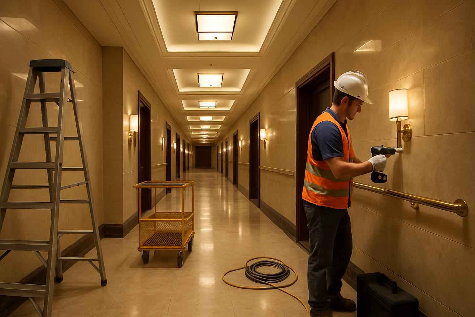 Corridor System Installation in Cottonwood Shores TX