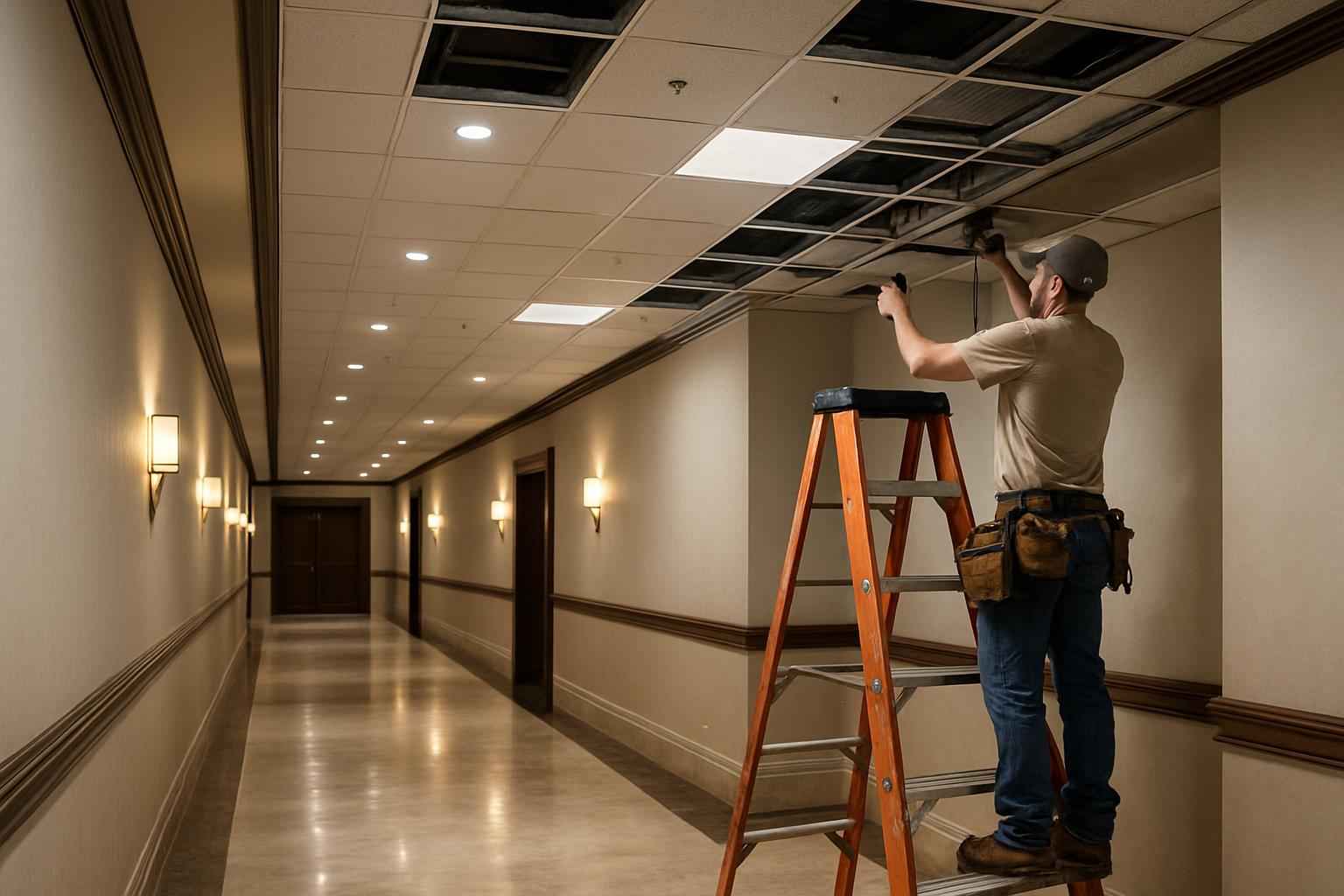 Corridor System Installation in Pontotoc TX