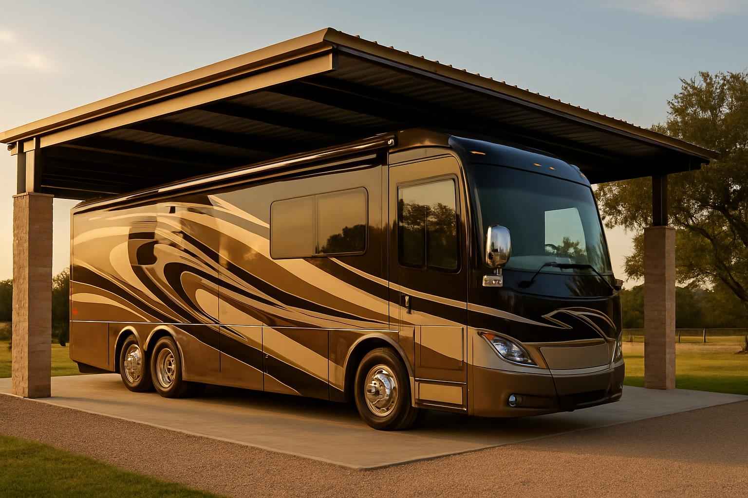 Covered RV Parking Builder in Marble Falls TX