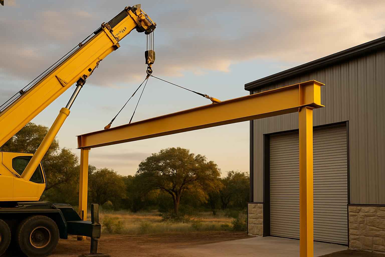 Crane Beam Support Service in Pipe Creek TX