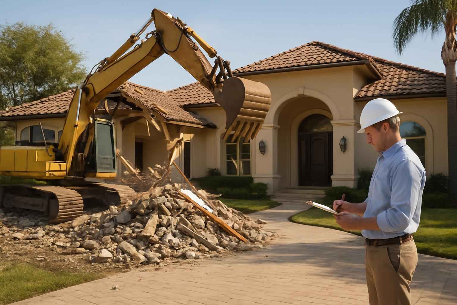 Demolition Cost Estimate in Horseshoe Bay TX