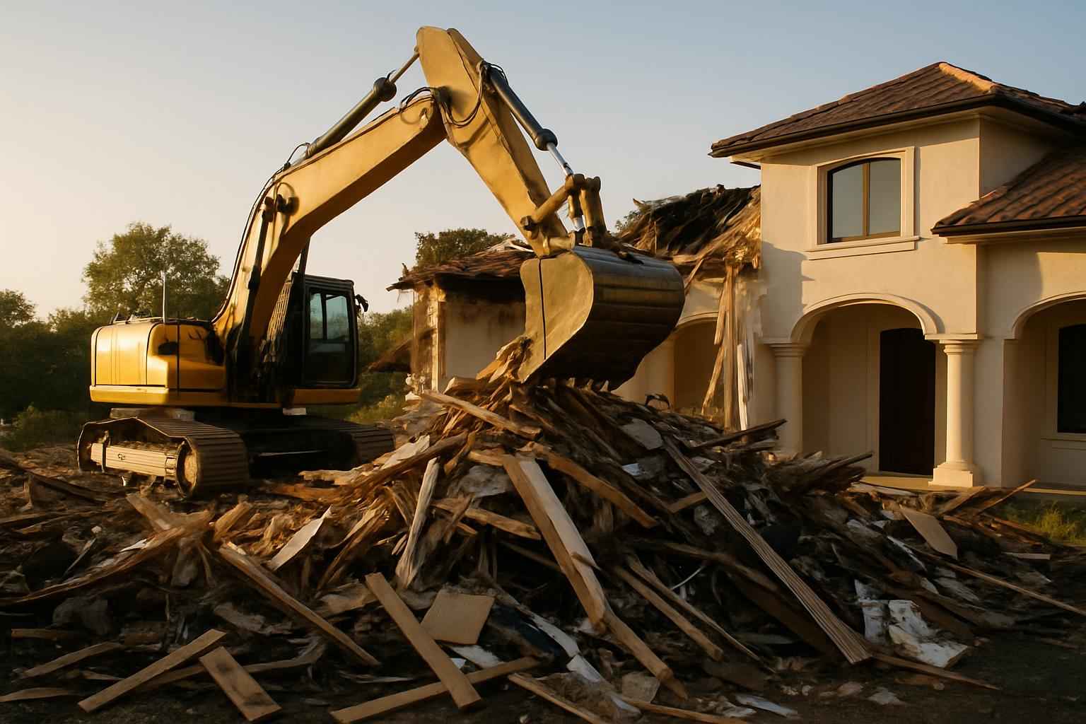 Demolition Cost Estimate in Marble Falls TX