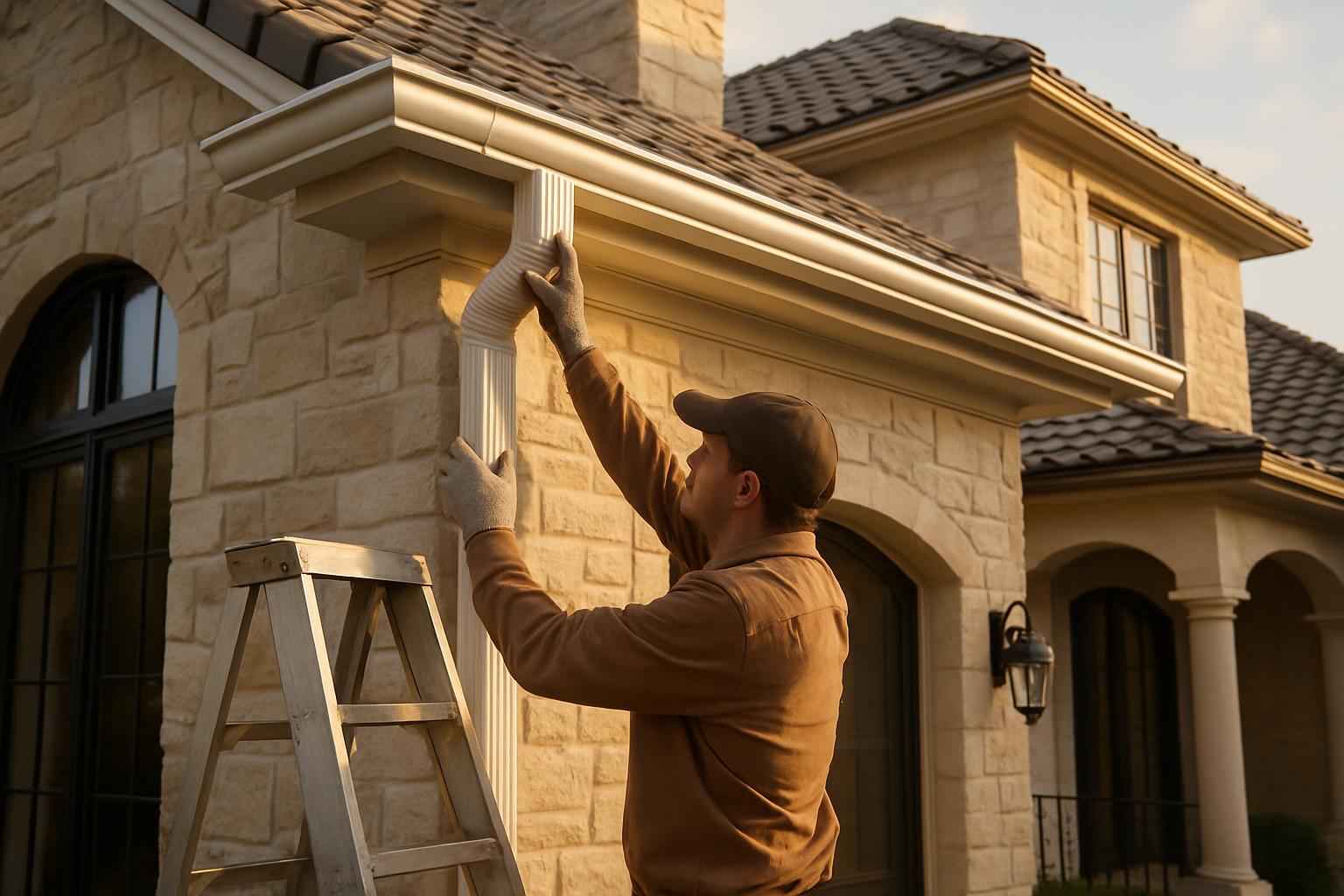 Downspout Installation Service in Pontotoc TX