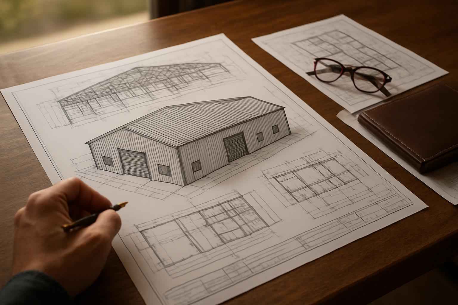 Engineered Metal Building Plans in Pipe Creek TX