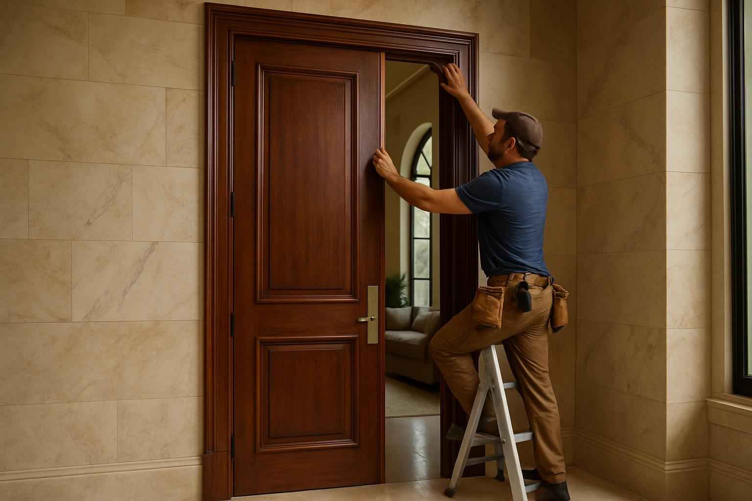 Extra Tall Door Installer in Marble Falls TX