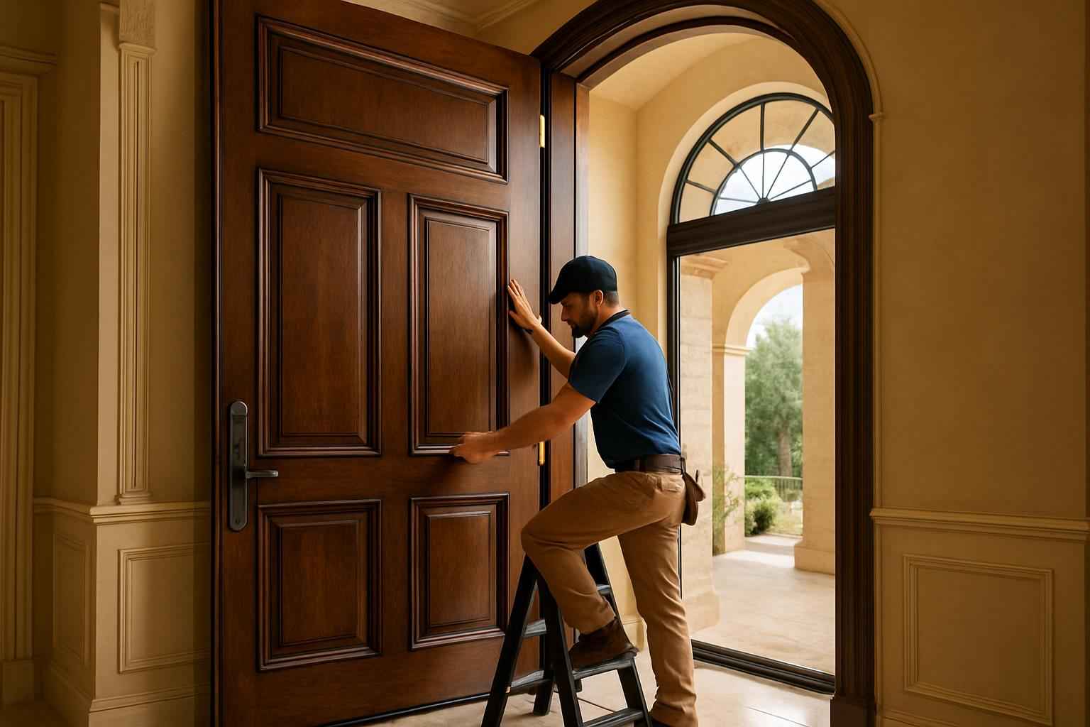 Extra Tall Door Installer in Medina TX