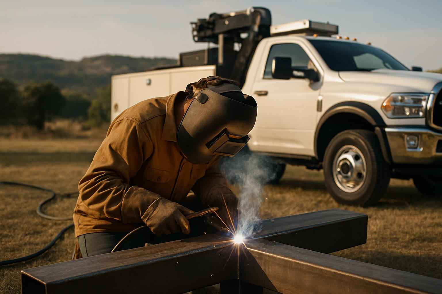 Field Welding Service in Marble Falls TX