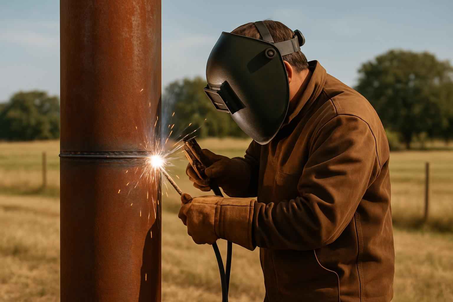 Field Welding Service in Medina TX