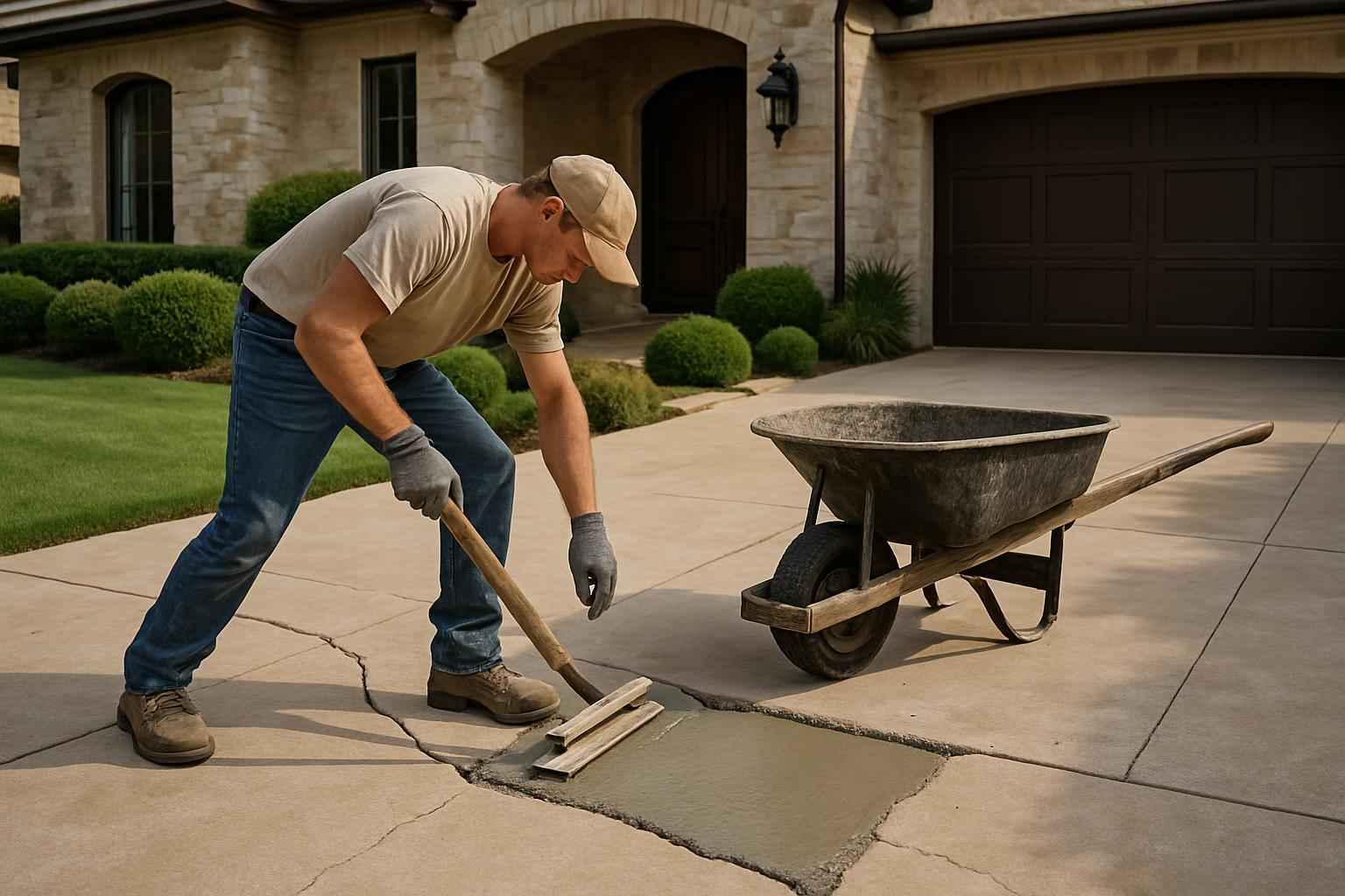 Flatwork Repair Service in Marble Falls TX