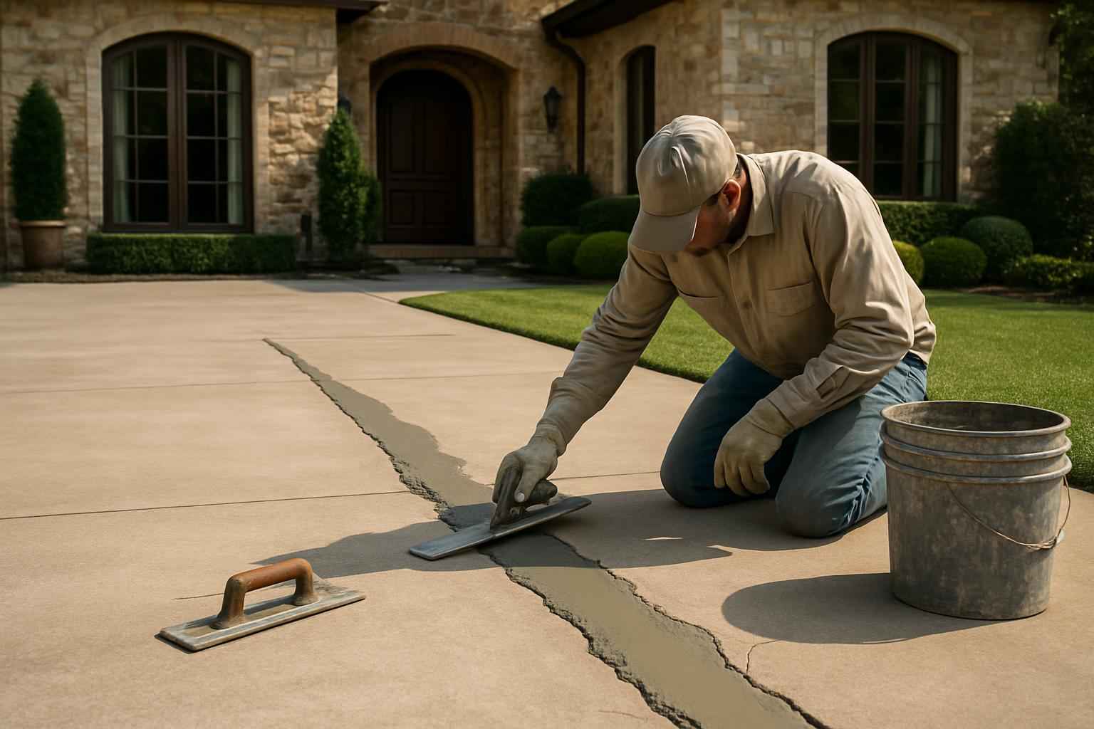 Flatwork Repair Service in Mason TX