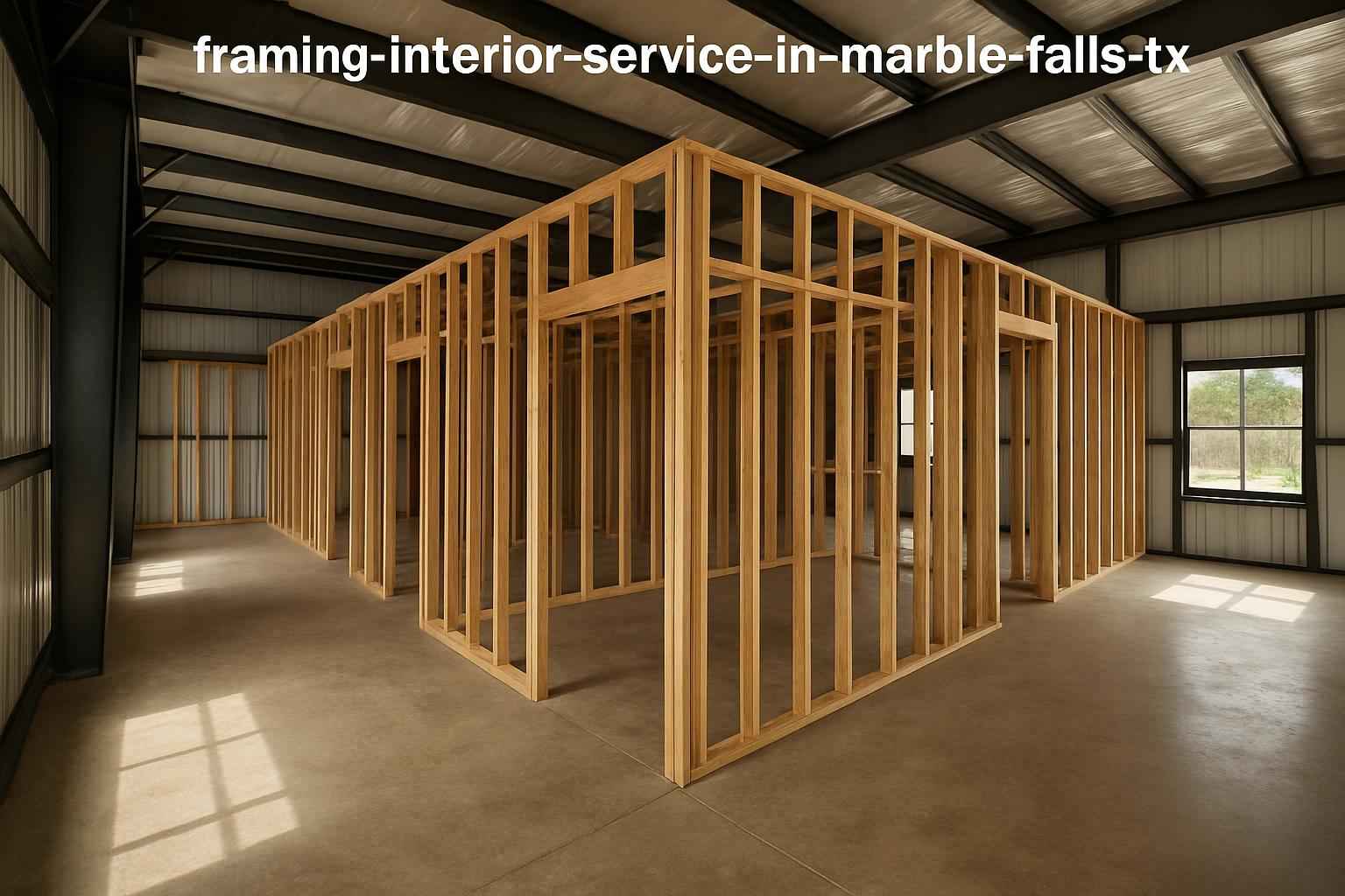 Framing Interior Service in Marble Falls TX