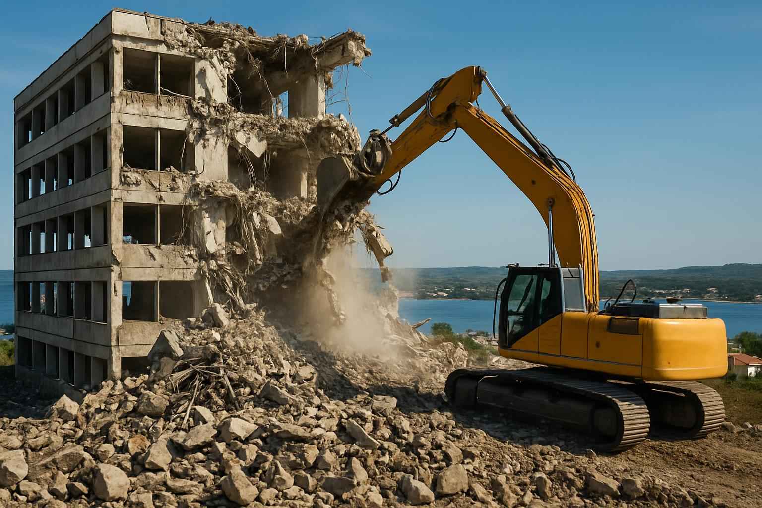 Full Building Demolition Service in Horseshoe Bay TX
