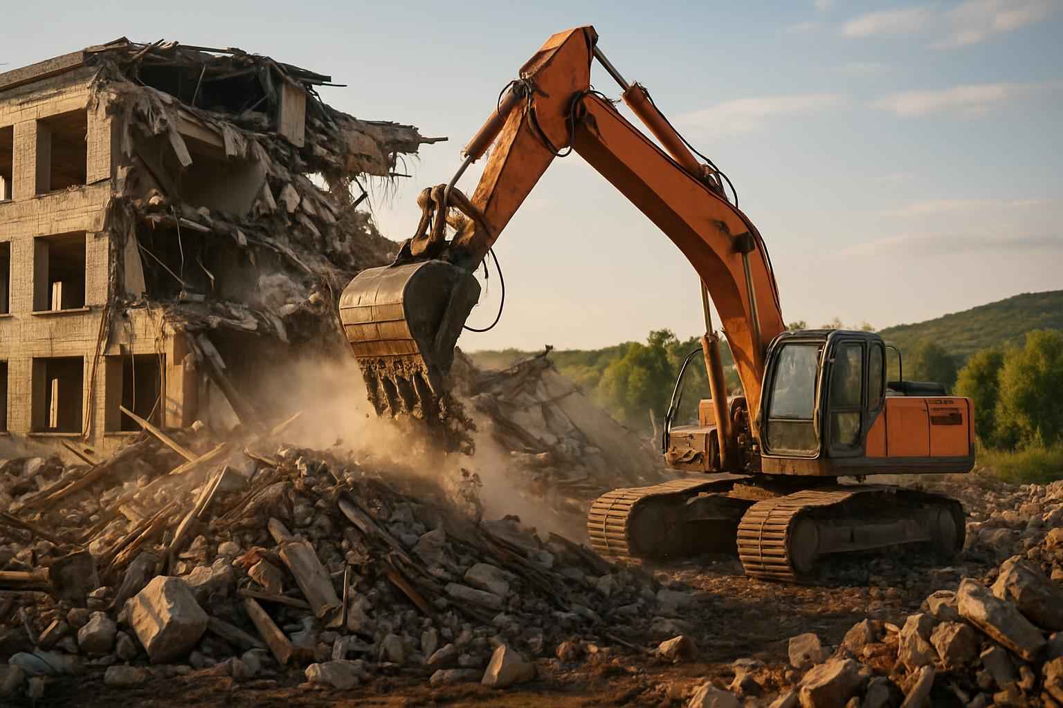 Full Building Demolition Service in Marble Falls TX