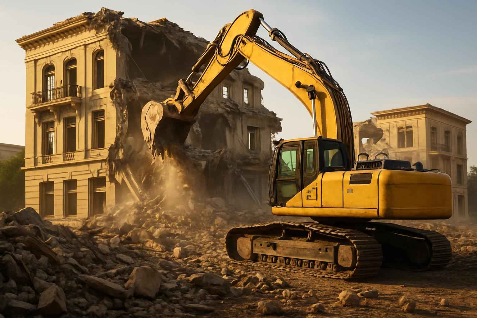 Full Building Demolition Service in Medina TX