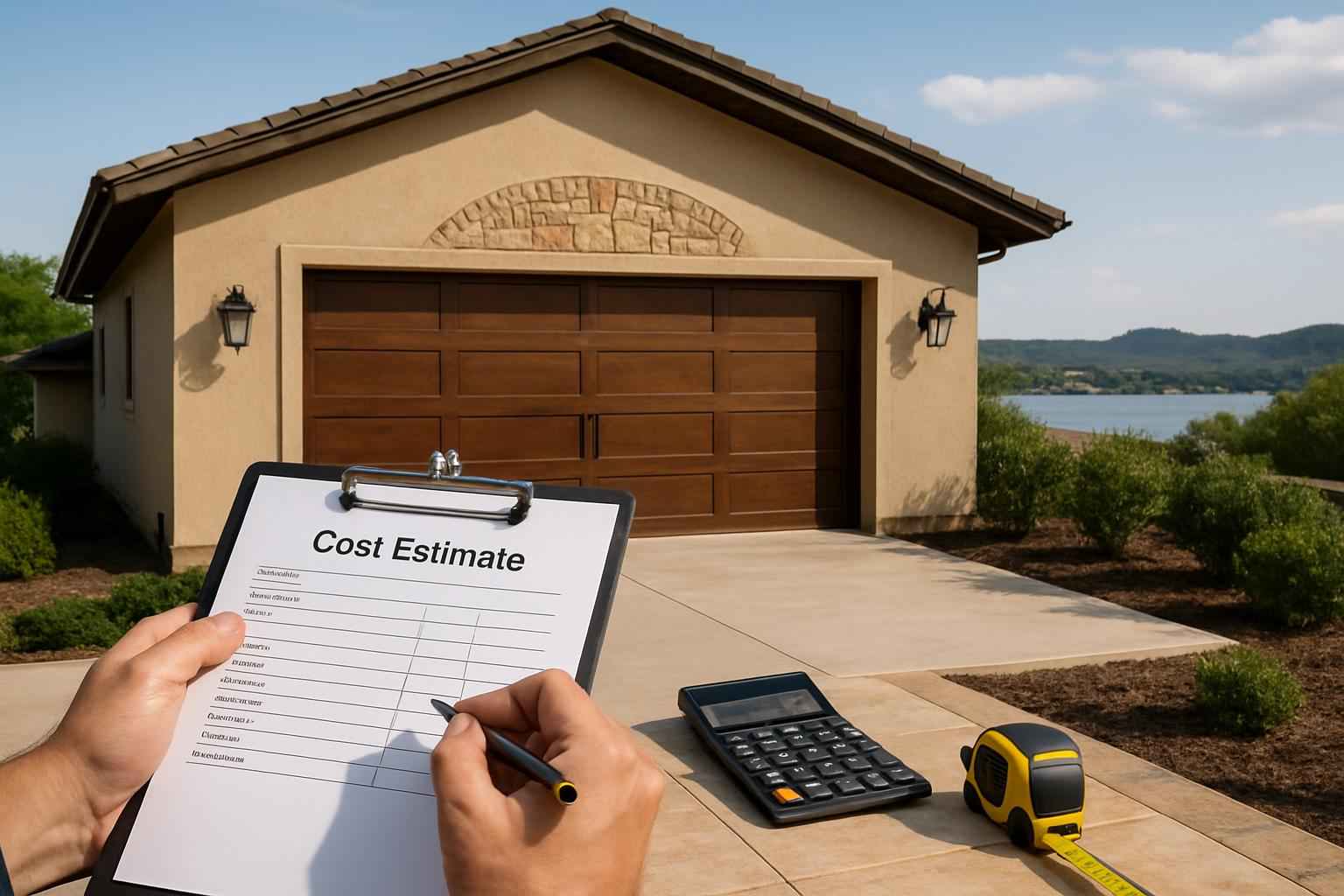 Garage Build Cost Estimate in Cottonwood Shores TX