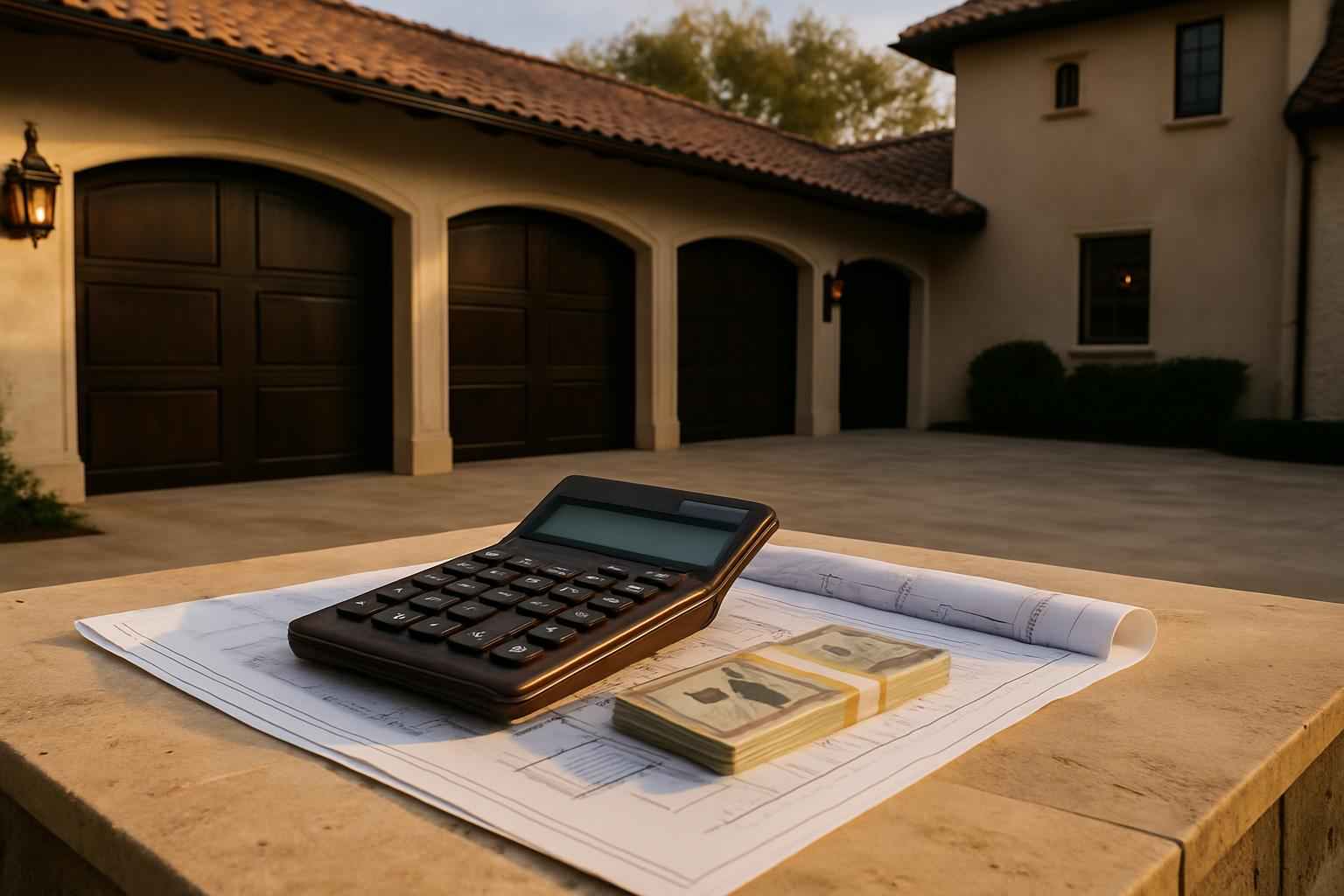 Garage Build Cost Estimate in Horseshoe Bay TX