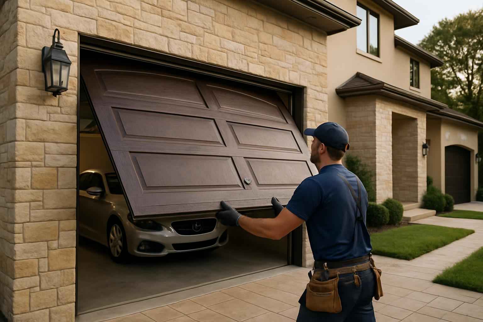 Garage Door Installation Service in Cottonwood Shores TX
