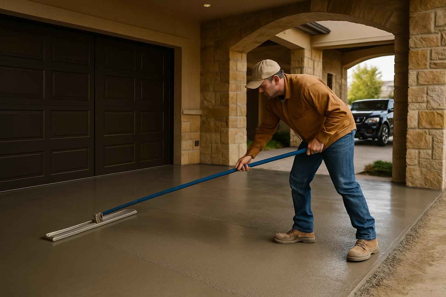 Garage Slab Installer in Marble Falls TX