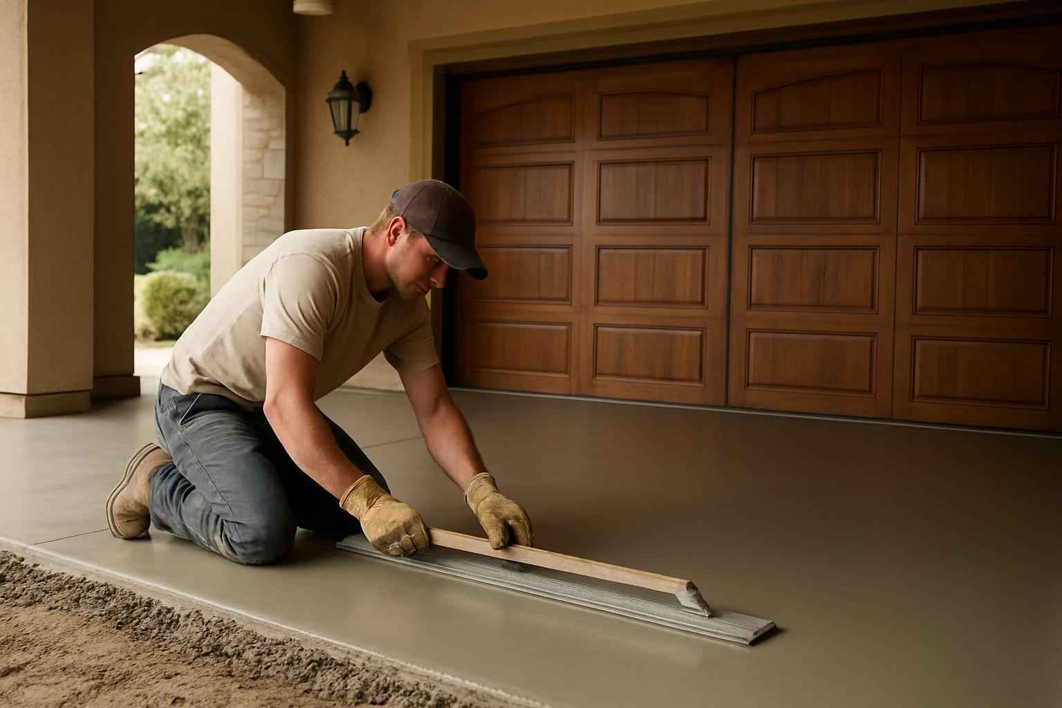Garage Slab Installer In Medina TX