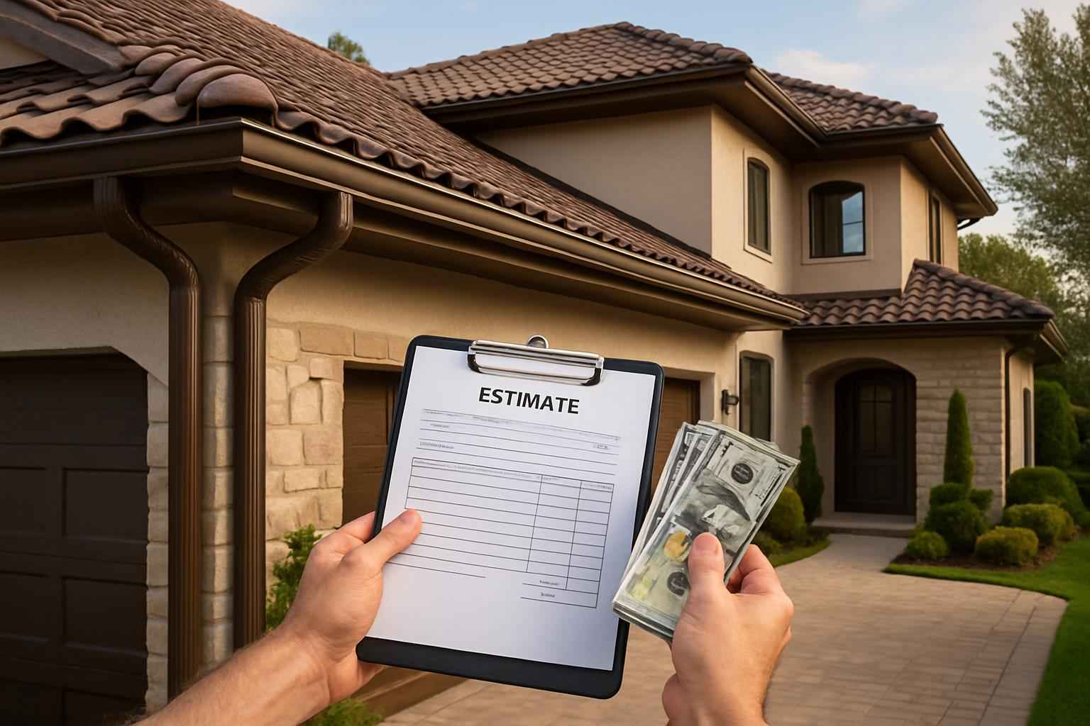 Gutter Installation Cost Estimate in Cottonwood Shores TX