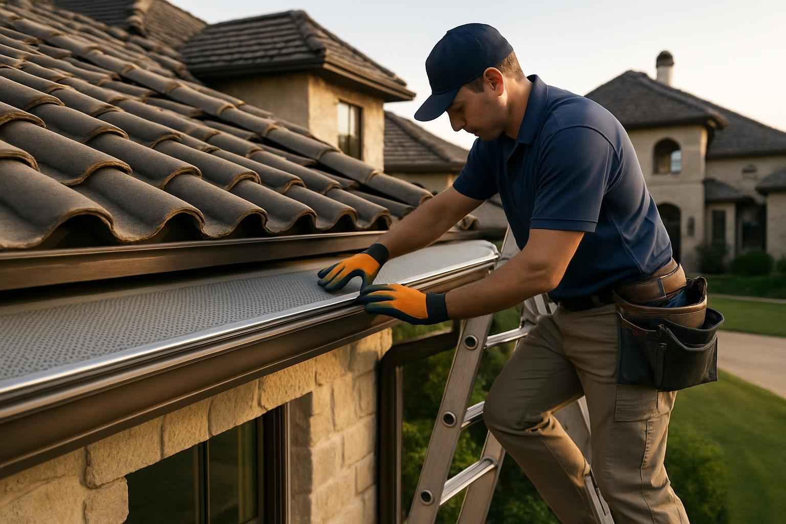 Gutter Screen Installation Service in Kingsland TX