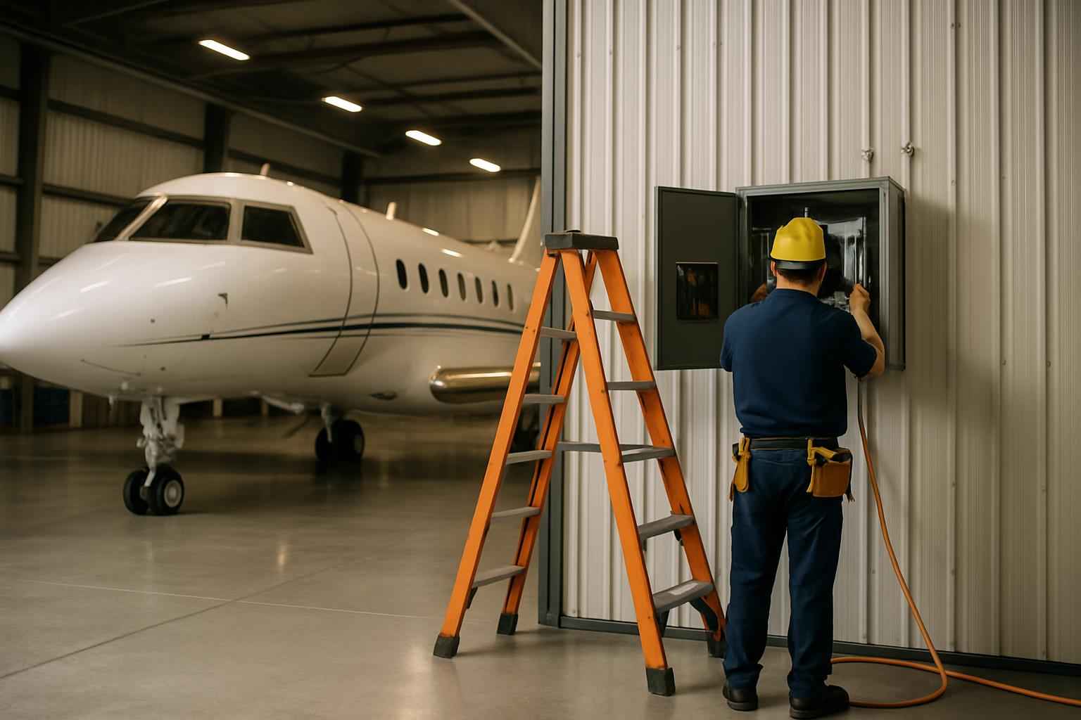 Hangar Electrical Service in Marble Falls TX