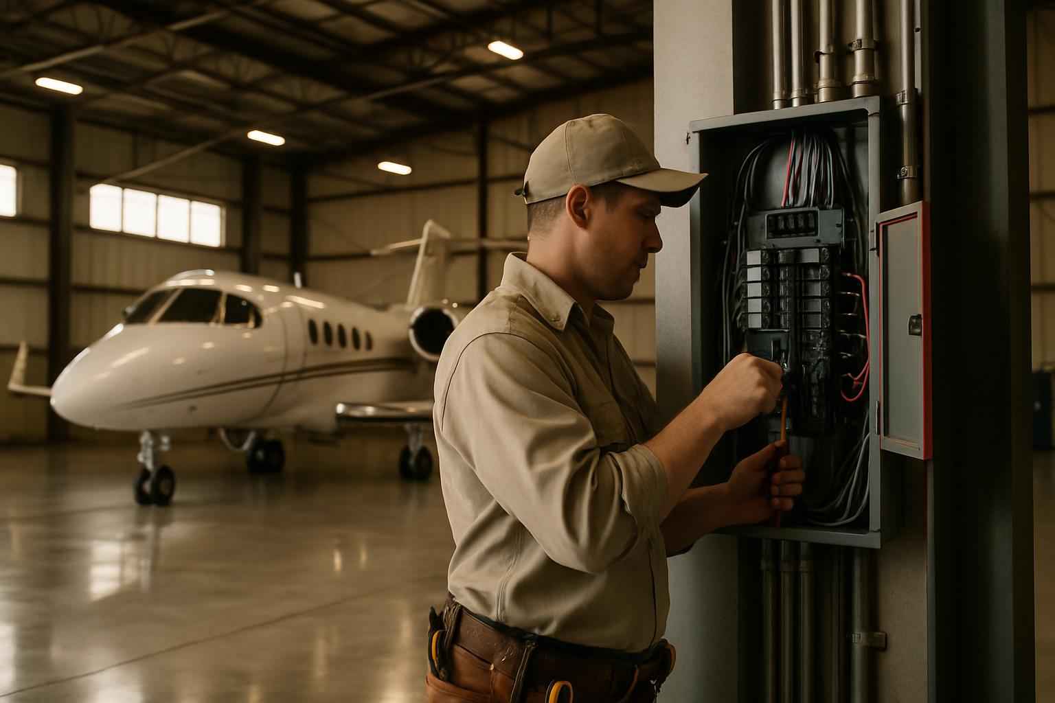 Hangar Electrical Service in Pontotoc TX