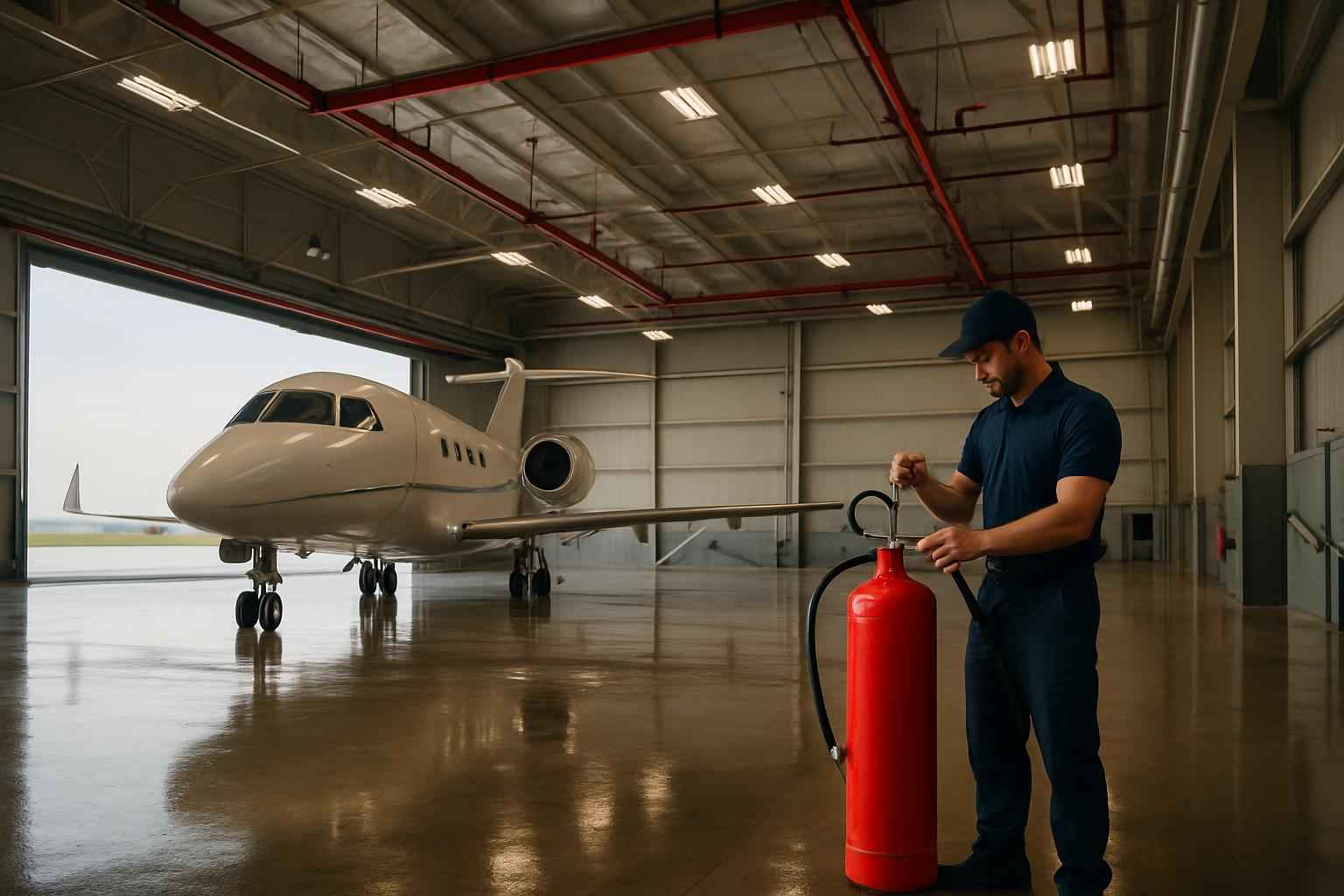 Hangar Fire Suppression Service in Horseshoe Bay TX