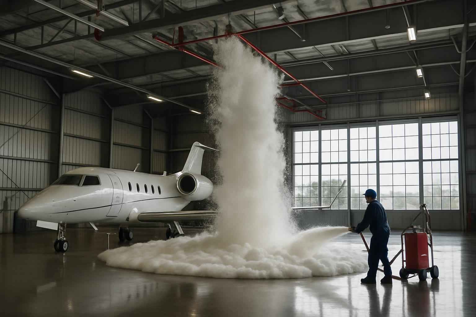 Hangar Fire Suppression Service in Marble Falls TX