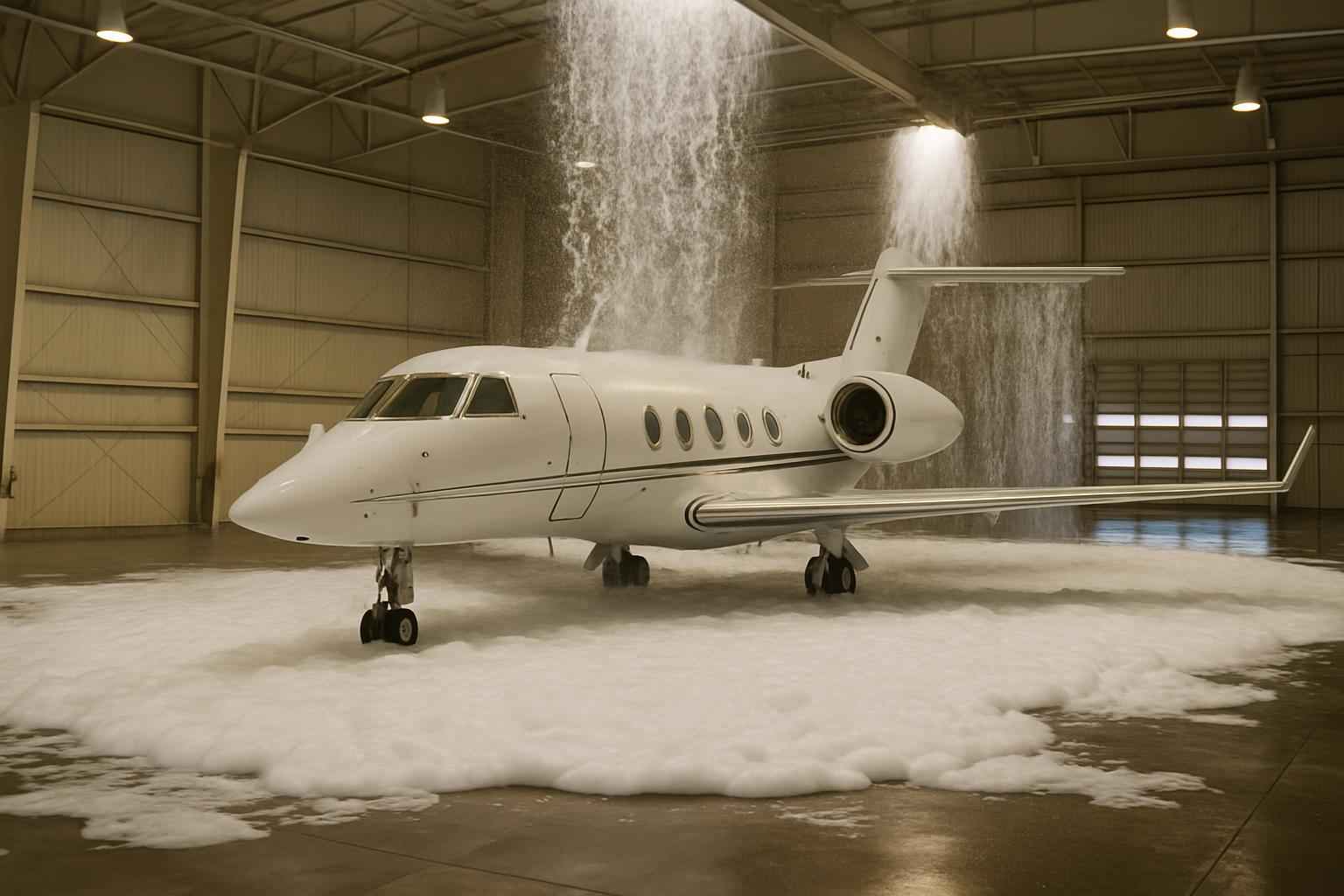 Hangar Fire Suppression Service in Medina TX