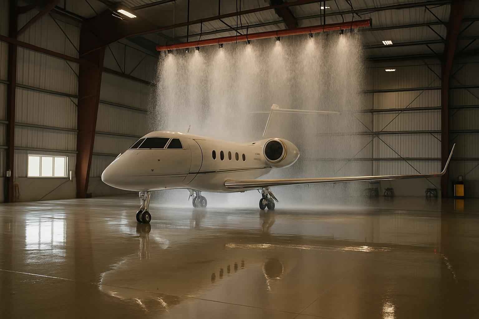 Hangar Fire Suppression Service in Pontotoc TX