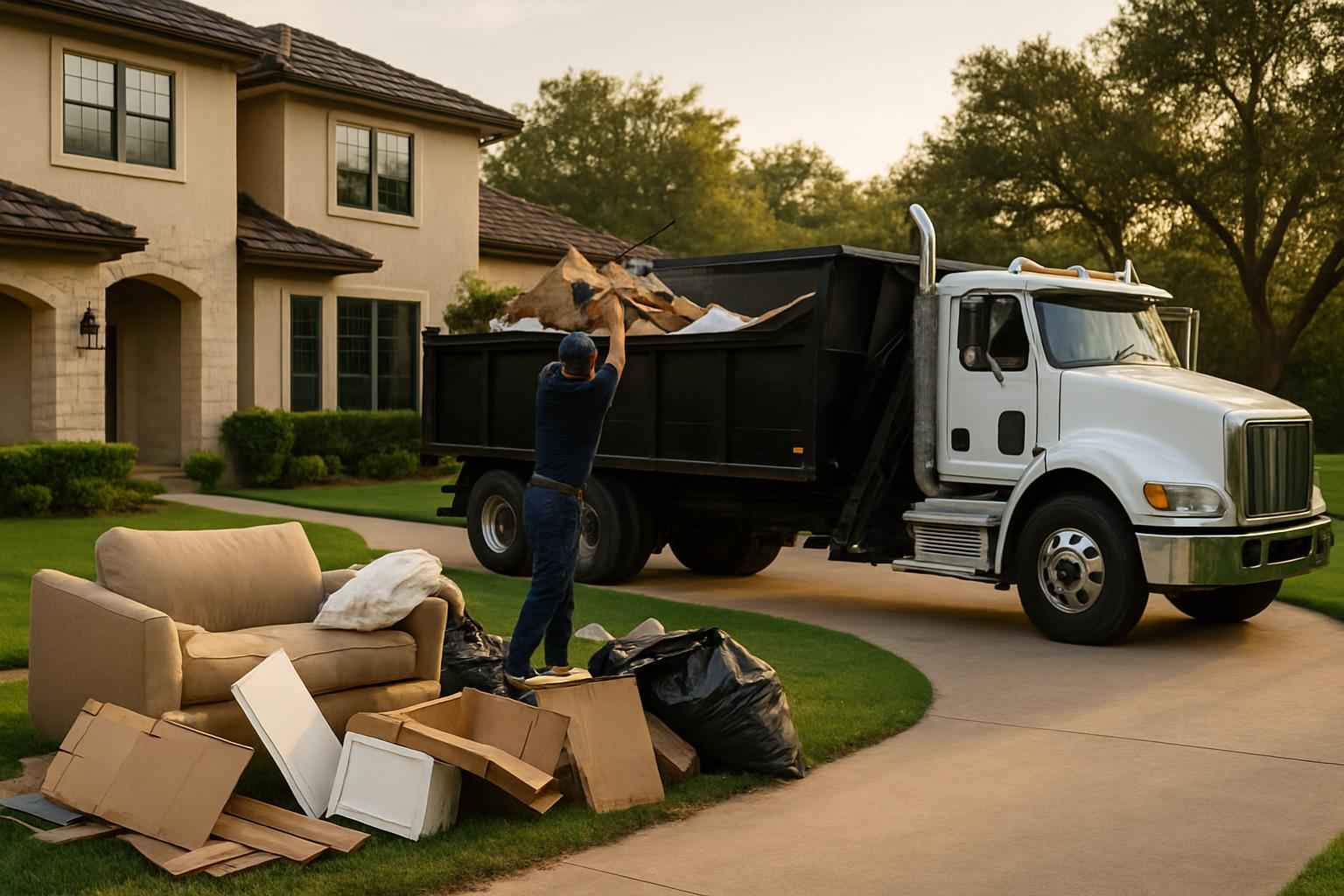 Haul Off Service in Cottonwood Shores TX