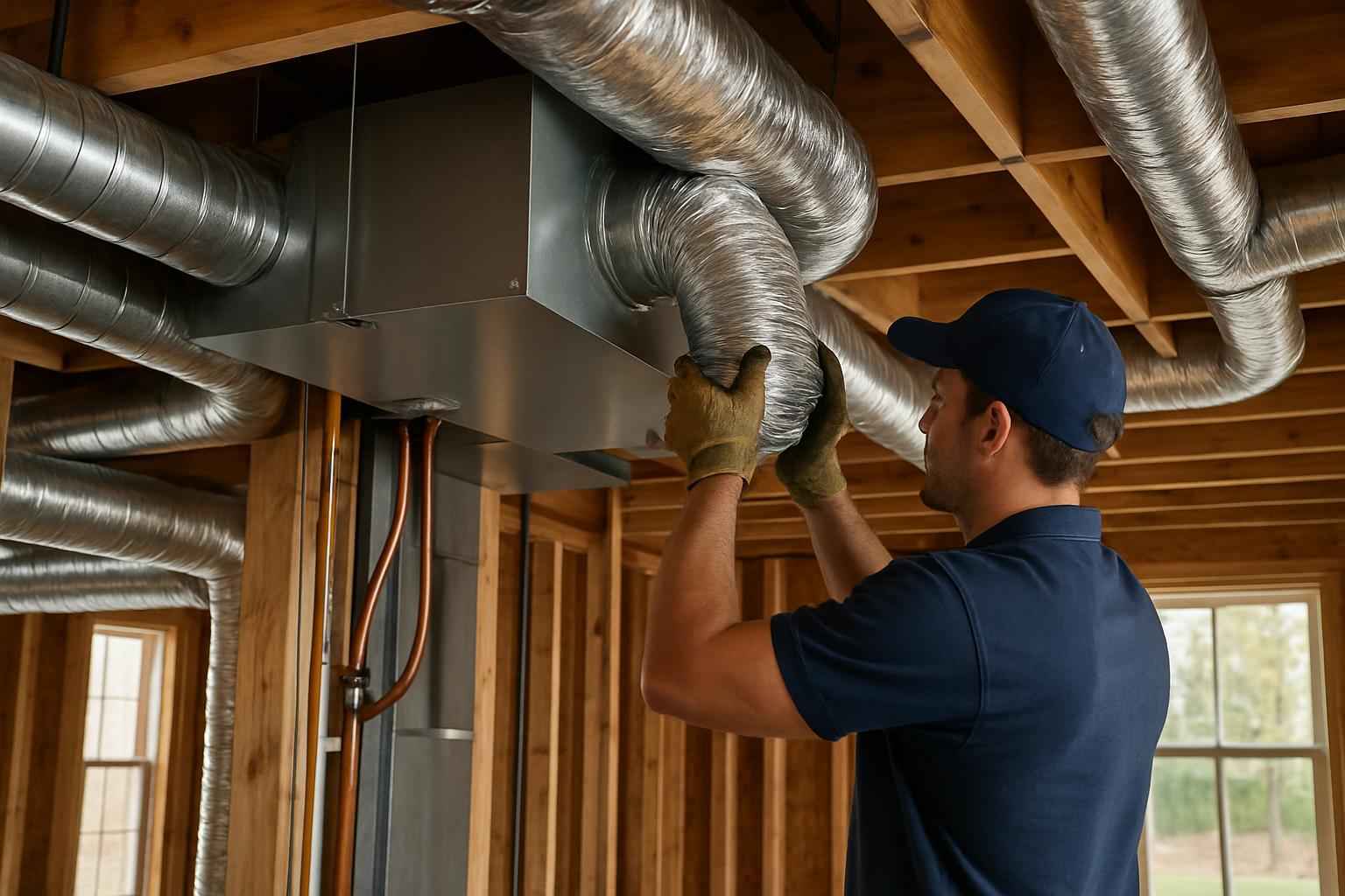 HVAC Rough In Service in Mason TX