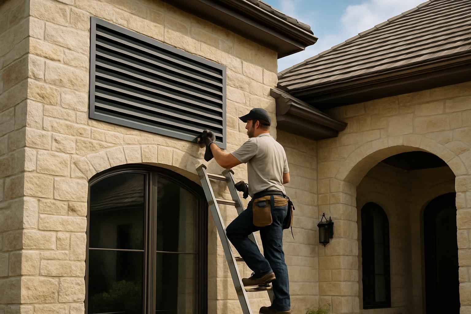 Intake Louver Installation Service in Horseshoe Bay TX