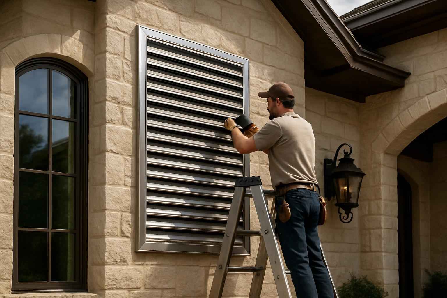 Intake Louver Installation Service in Kingsland TX