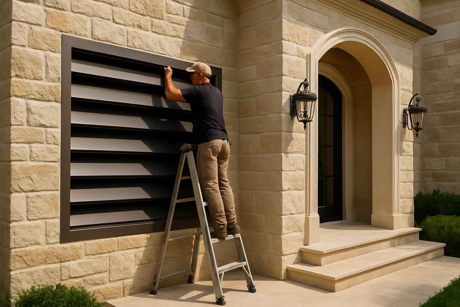 Intake Louver Installation Service in Marble Falls TX