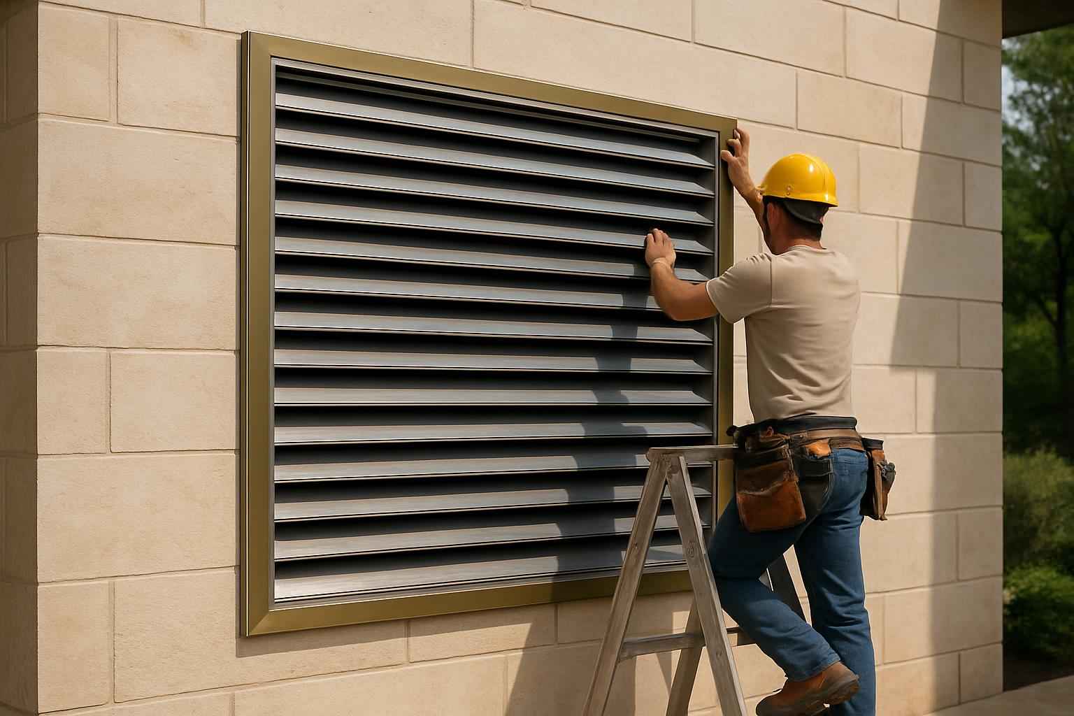 Intake Louver Installation Service in Pipe Creek TX